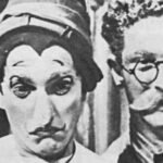 Paulo Basco e Felipe Wagner como Pinóquio e Gepeto