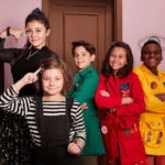 Berenice, Brisa, Maria Flor, Zeca e Max