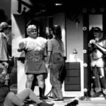 Wendell Bezerra, Fernando Gomes, Gérson de Abreu, Bel Teixeira, Jésus Sêda (meu Mestre dos bonecos), Cláudio Chackmati e Helen Helene (sentada)